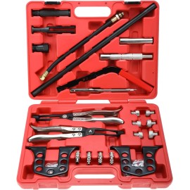 8milelake Overhead Valve Spring Compressor Steel Stem Seal Installer Remover OHV OHC Tool