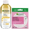 Kit Garnier Agua Micelar Bifásica 400ml y Ecopads Pads Reutilizables