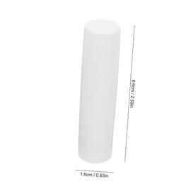 Mikinona 50pcs Lipstick Tube Lip Balm Tube Container 4g With Cover Wax Tube