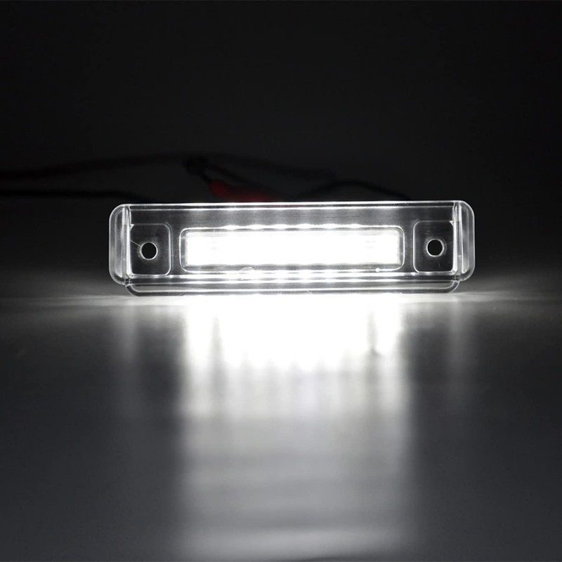 NP Error Free White LED License Plate Light for M-erc-edes