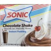 Sonic CHOCOLATE SHAKE Dessert Instant Pudding Mix 3.18 oz Box