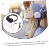 TEHAUX Lightweight Foldable Over Ear Headphones with Microphone Volume Control