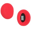 earbags Ear Warmers Standard, Red, L, Fleece