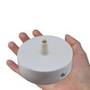 Alppihym Pack of 2 Metal White Canopy Light Pendant Ceiling