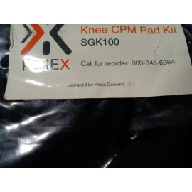 Kinex Knee CPM Pad Kit SGK-100. Kinex Medical Company