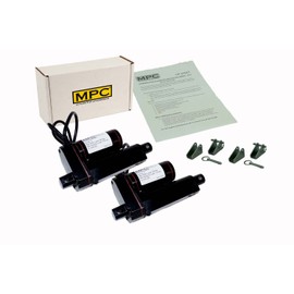 MPC LAD Series ? Dual 12 Volt Linear Actuators w/2" Stroke and 4 Brackets Included