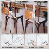 Sunnymove 2 Clear Wedding Umbrellas, Large Bubble Wedding Umbrella for