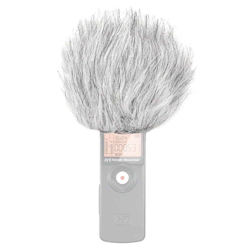 keepdrum WSBW Fur Wind Shield for Audio Recorders and Microphones