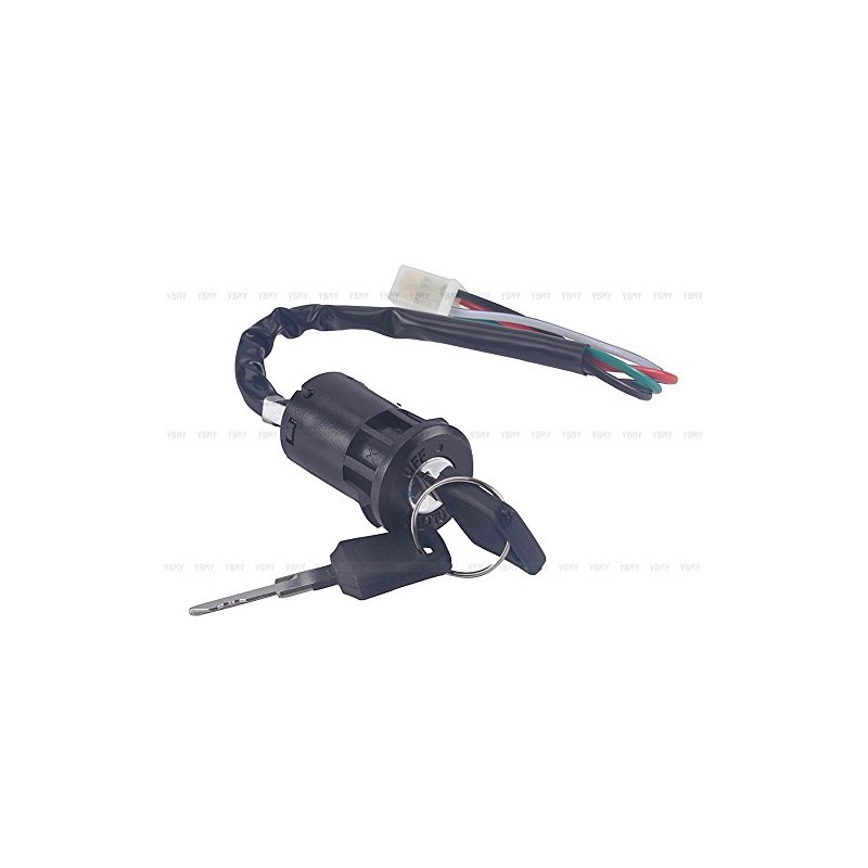 Ignition Key Switch, Motorcycle Ignition Key Switch, 4-Wire Ignition Switch,