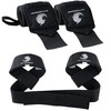 Fitgriff® Wrist Wraps + Lifting Straps Set - for Fitness,