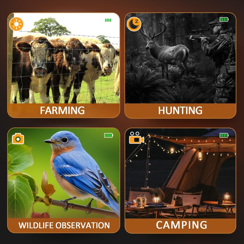 YUANZIMOO Head-Mounted Night Vision Monocular Digital Infrared Monocular