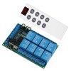 Remote Control Module 8 Channels 433.92MHz Multifunctional 100m Fixed Encoding