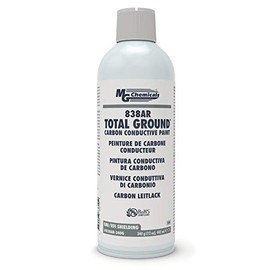 MG Chemicals - 838AR-340G 838AR Total Ground Carbon Conductive Paint, 12 oz Aerosol Spray Can