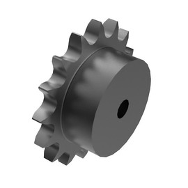AJANTA INDUSTRIAL 35BS10 Roller Chain Sprocket, Finished with Keyway, Type B Hub #35 Chain 3/8" bore Size 10-Teeth
