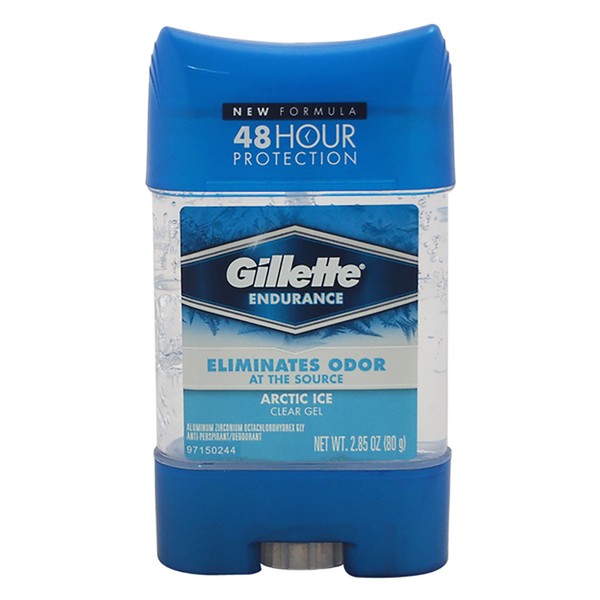 Gillette Clear Gel Arctic Ice Anti-Perspirant / Deodorant 2.85 Oz (Pack of 2) (packaging may vary)