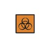 Copytec Patch 40 x 40 mm Biohazard Biohazard Biological Hazard