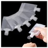 15 Pieces Travel Size Refillable Empty Squeeze Pouch,Refillable Travel Bottles
