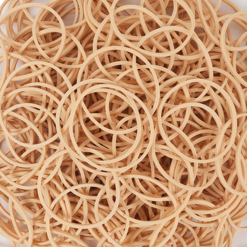 Rubber Bands Size #16 Beige 200g Elastic Rubber Bands for