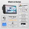 maXpeedingrods 7” Double Din Car Stereo with Apple CarPlay &