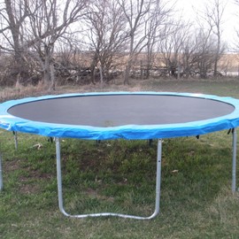 BESPORTBLE 1pc Replacement Jumping Mat for Round Trampoline Durable Mesh Cloth Accessory for Safe Outdoor Fun Easy Installation Fine Workmanship Compatible Springs