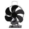 6 Blades Fireplace Fan Thermoelectric Module Wood Stove Fan Heat