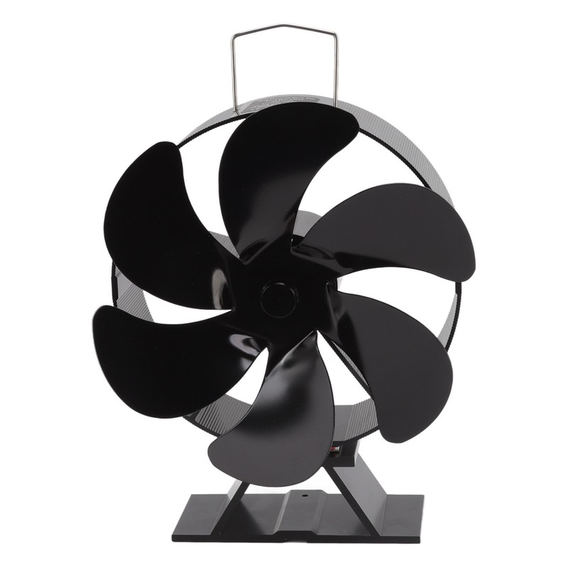 6 Blades Fireplace Fan Thermoelectric Module Wood Stove Fan Heat