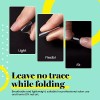 Beetles Gel Polish Tips Para Uñas 500pzs Coffin Transparente Con