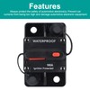 200 Amp Circuit Breaker,Waterproof,with Manual Reset,12V-48V DC, for Car Marine