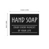 Healvian 12pcs Waterproof Soap Labels Bathroom Labels for Bottles Toiletry