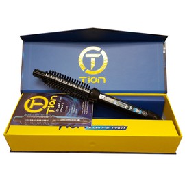 Tion Brush Iron 1 1/4" Ceramic Ionic Hot Curl Heat Roller Brush Hair Iron | Tion Hair