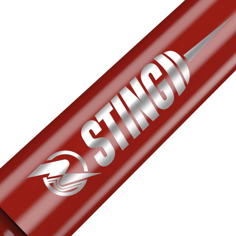RUTHLESS Sting | Polycarbonate Dart Shafts Solid Red with Black