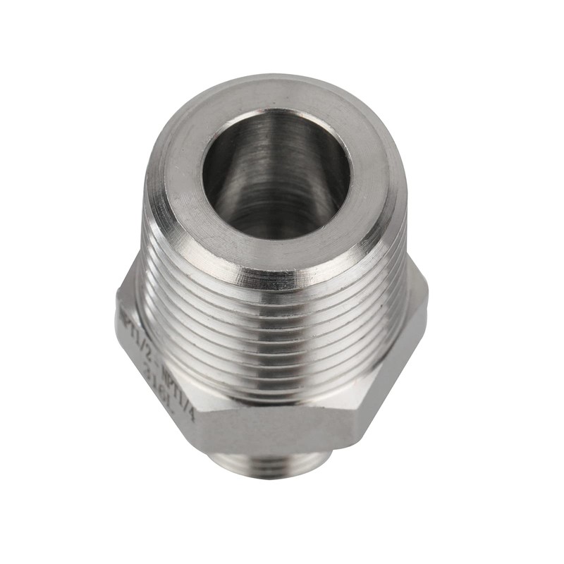 Yoebor Stainless Steel 304 Hex Nipple Covert Metric Thread to