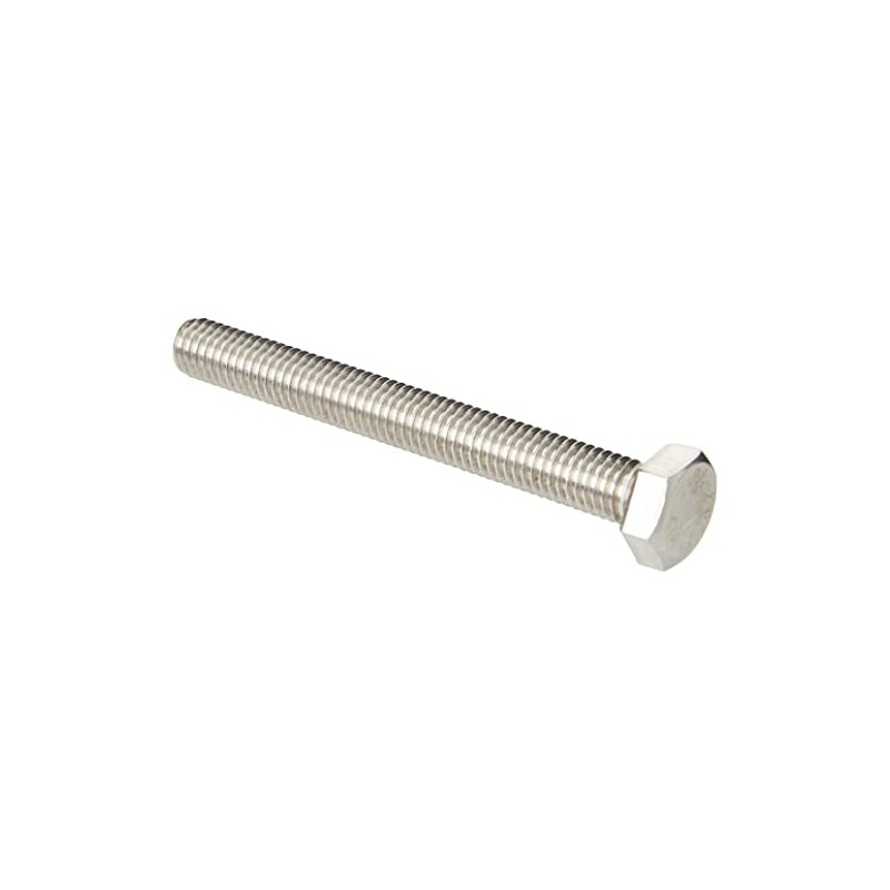 AHCA2 Stainless Steel Fully Threaded Hex Bolt (Setscrew) M8 8mm