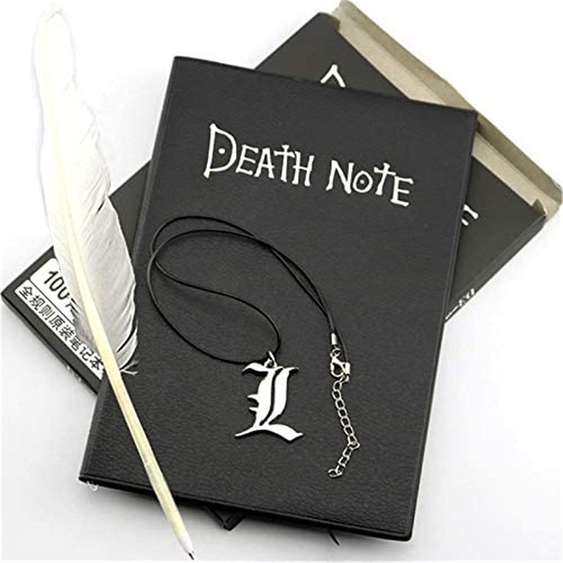 Death Note Feather Pen Notebook Fashion Anime Themed Death Note
