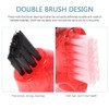 PACKOVE 3Pcs Denture Brushes Double Sided Household Cleaning Tools for