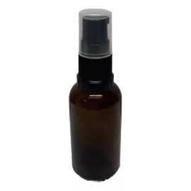 Meliars Frasco 30 Ml Ambar Con Dosificador Negro R18 (20 Pzs)
