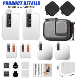 Black Mini Camera Bag for INSTA360 ACE Pro 2, 2 Piece Protective Case, 2 Lens Cap, Hard Shell Travel Organizer Suitable for INSTA360 ACE/ACE Pro/GOPRO 12 and More