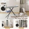 Yaheetech Ironing Board, Compact Iron Board with Cord Holder, Steam