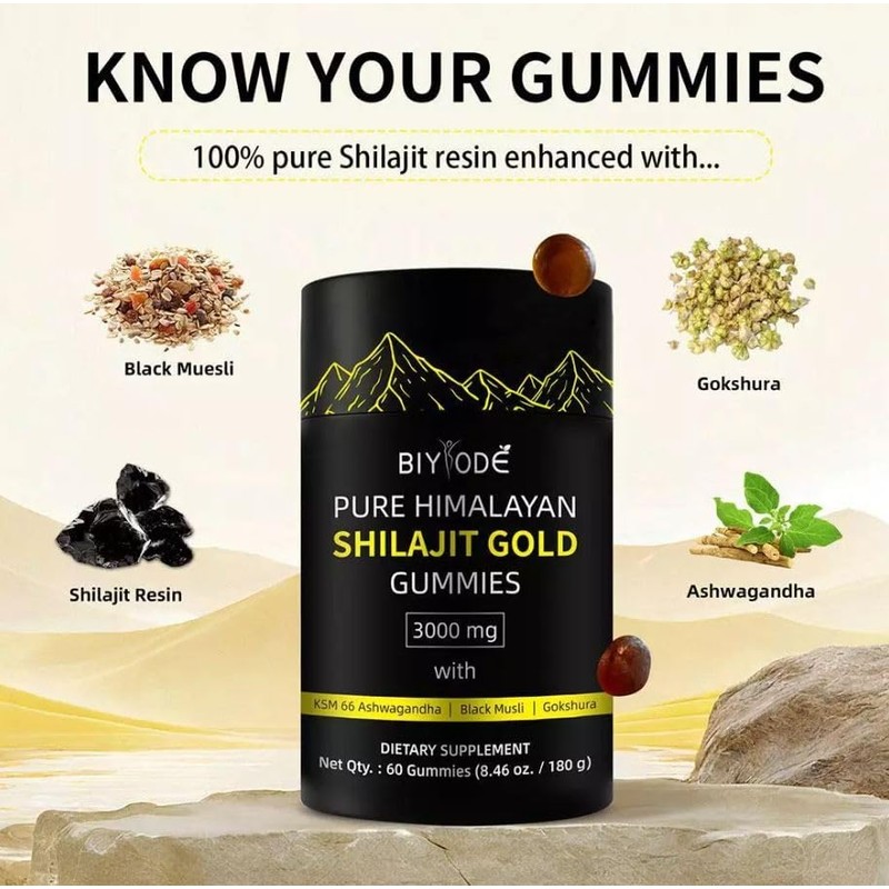 Set of 3 Altai Shilajit Resin Highly Concentrated | 3