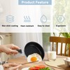 Cyrank Nonstick Mini Egg Pan, 4.7inch One Egg Frying Pan