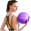 Trideer 9-Inch Pilates Exercise Ball for Yoga & Core Training,