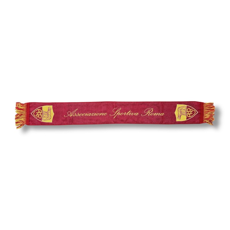 AS Roma Traditional Red VIP Jacquard Scarf