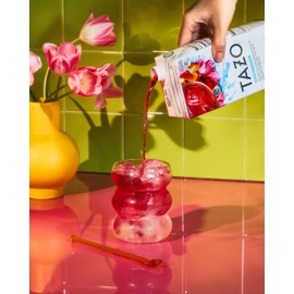 TAZO Iced Passion Herbal Tea Concentrate, Caffeine-Free, Served Iced, 32oz