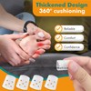 10pcs Pinky Toe guard, Breathable Toe Cushion Sleeves, Pads for