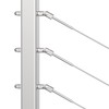 BLIKA 10 Pack 1/8" T316 Stainless Steel 180 Degree Adjustable