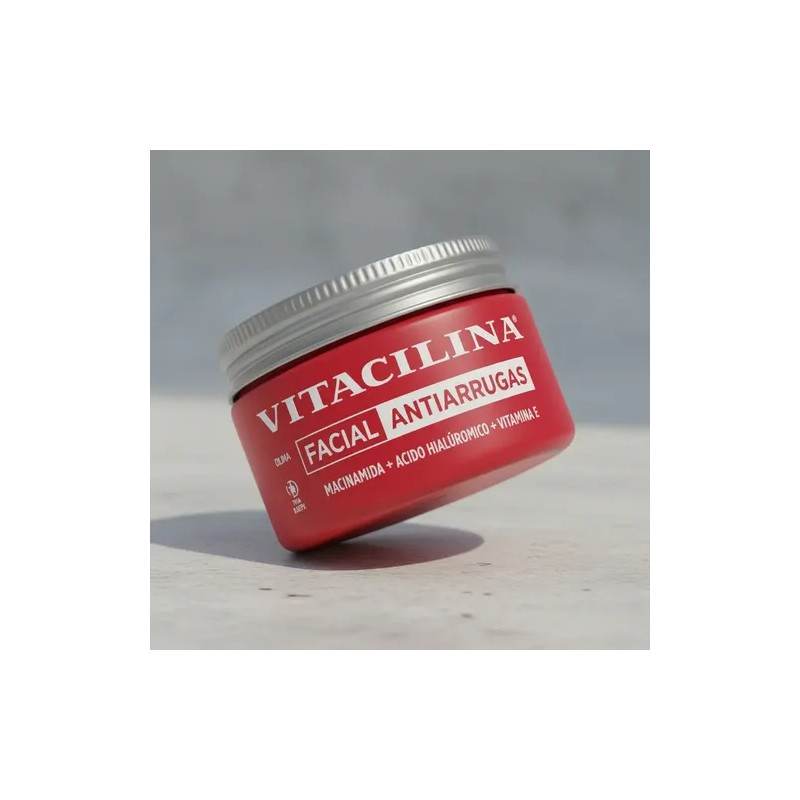 Vitacilina Facial, Humectante, Aclaradora, Antiarrugas Pack3