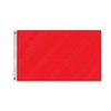 Flagmax Plain red Flag 5ft x 3ft (90cm x 150cm)