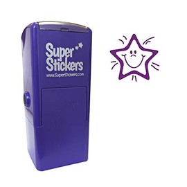 Smiley Star Stamper - Purple