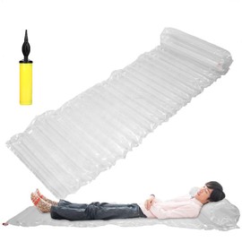 IYOIYA Air Bed, Camping, Compact, Air Pump, Includes Pump, Disaster, Earthquake, Evacuation, Disaster Prevention Goods, Outdoor Bed, Mat, Sleeping Bag, Single