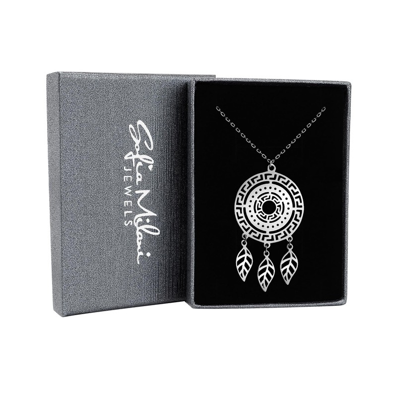 Sofia Milani - Women's Necklace 925 Silver with Zirconia Stones